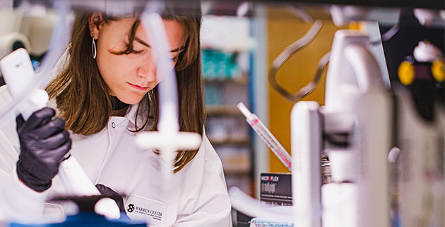 Bench work at the Warren Center for Neuroscience Drug Discovery